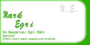mark egri business card